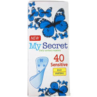 Ежедневные гигиенические прокладки My Secret Sensetive, 40 шт
